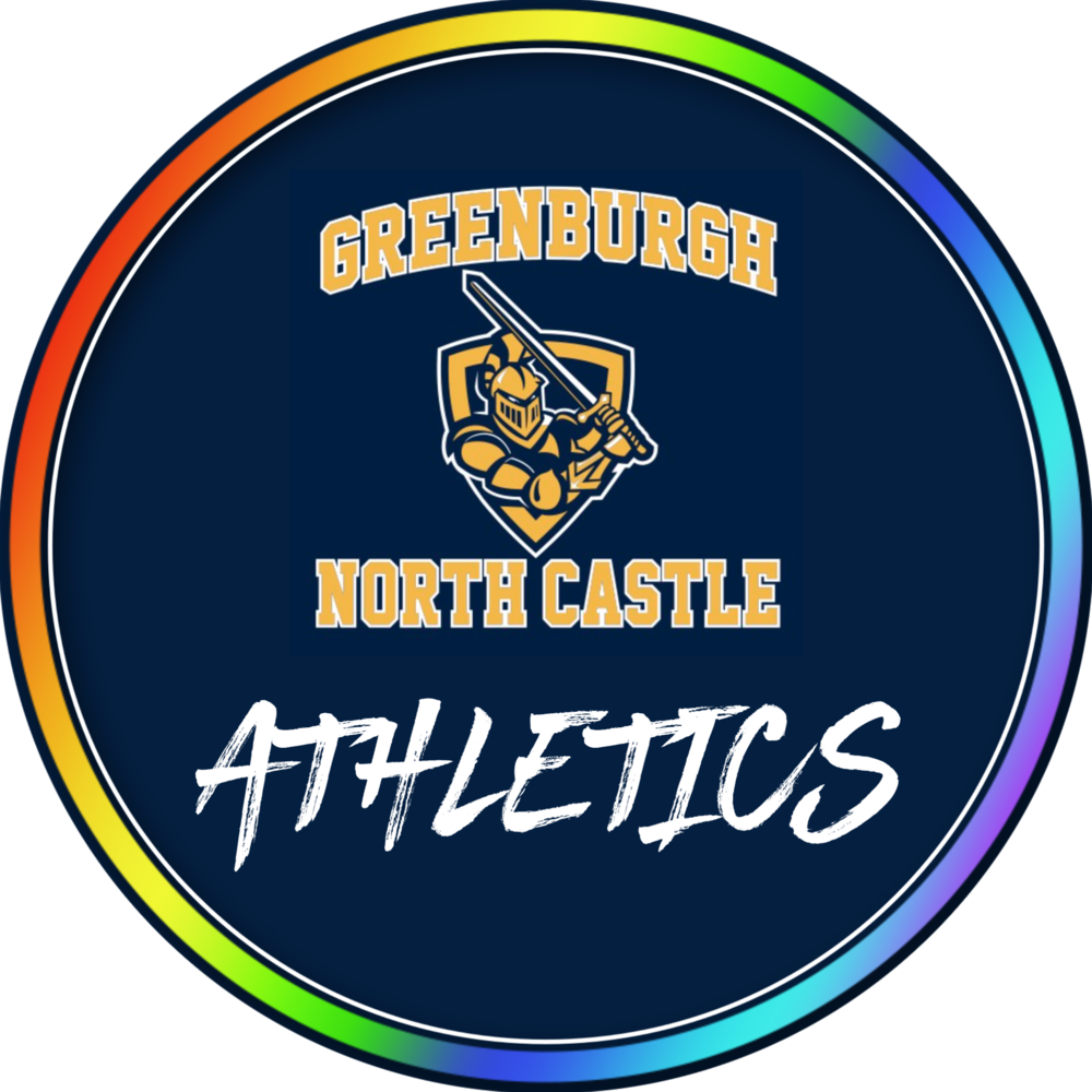 greenburgh north castle athletics logo pride colors